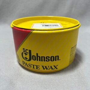 SC Johnson Paste Wax Wood Floor Furniture Polish Discontinued 1988 Vintage 16oz